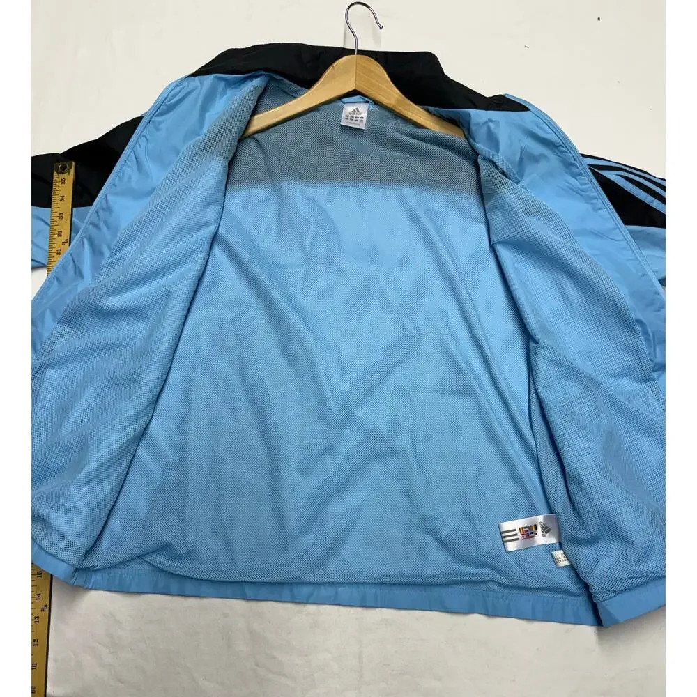Vintage adidas windbreaker jacket full zipper Mens size XL AZFO01- 2006
